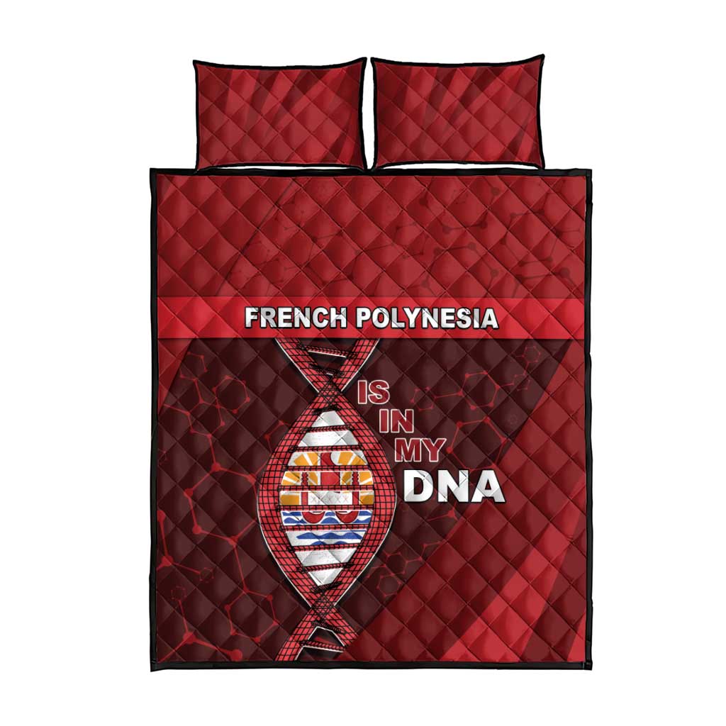 French Polynesia Is In My DNA Quilt Bed Set - Polynesian Pride
