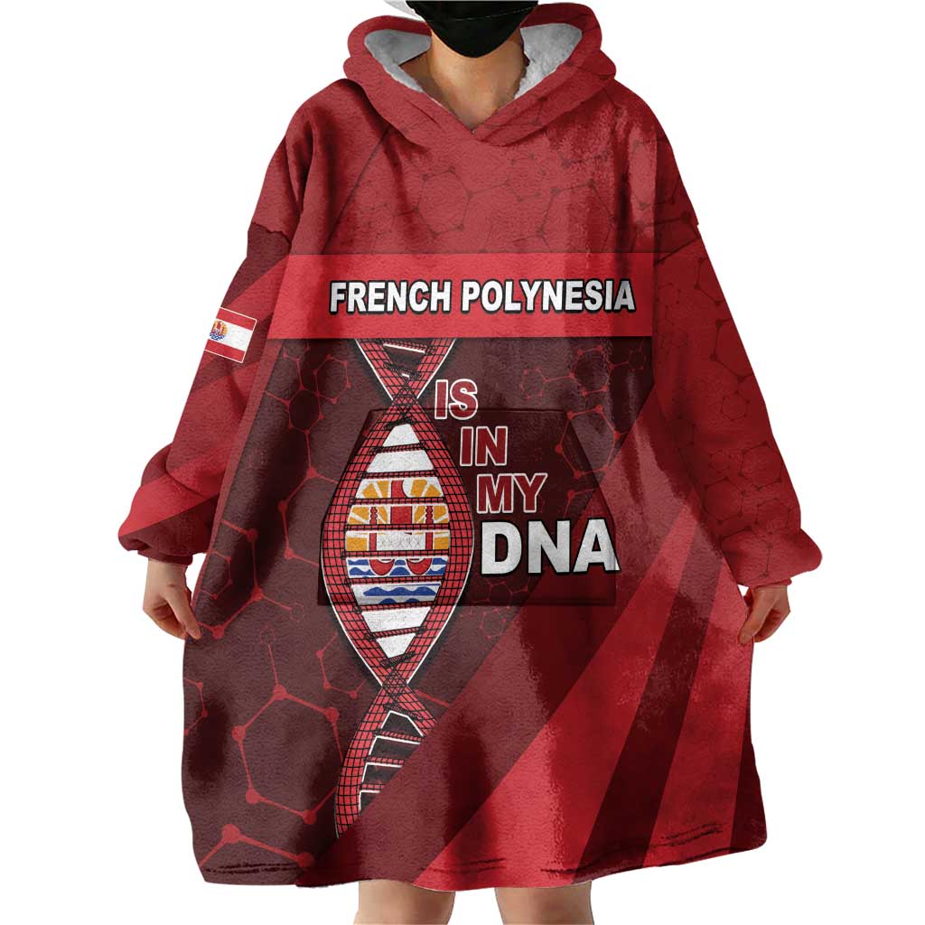French Polynesia Is In My DNA Wearable Blanket Hoodie DT05 - Polynesian Pride