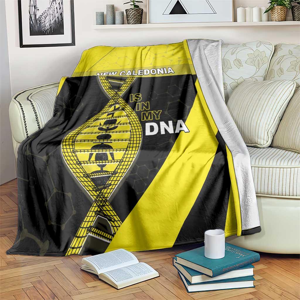 New Caledonia Is In My DNA Blanket - Polynesian Pride