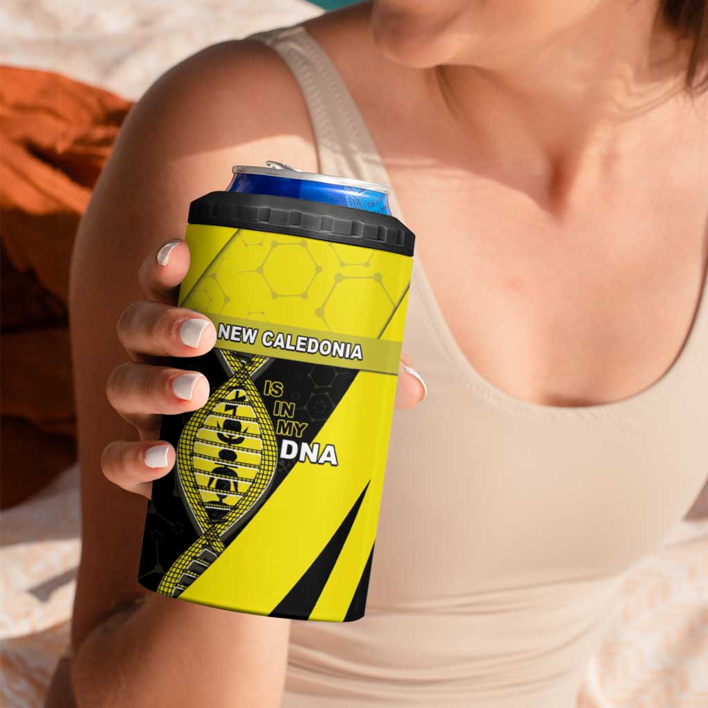 New Caledonia Is In My DNA 4 in 1 Can Cooler Tumbler - Polynesian Pride