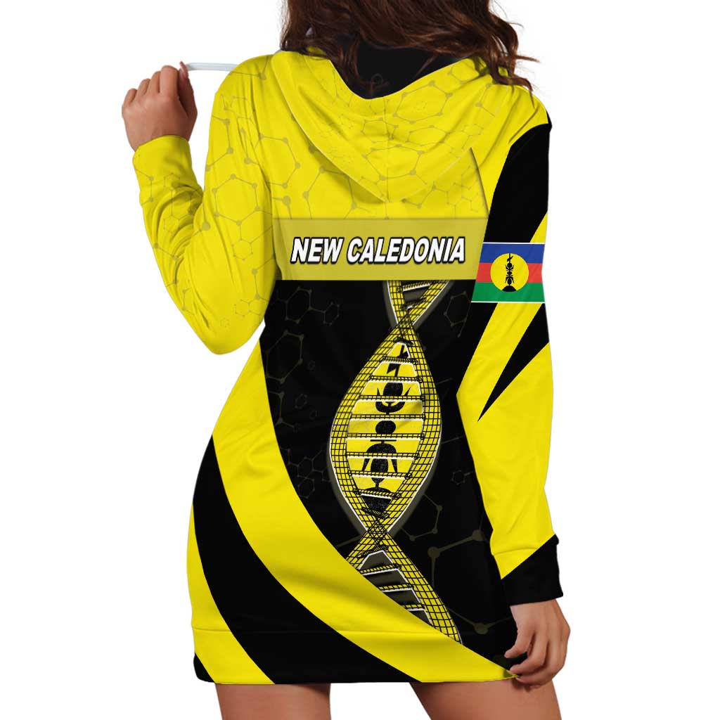 New Caledonia Is In My DNA Hoodie Dress - Polynesian Pride
