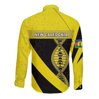 New Caledonia Is In My DNA Long Sleeve Button Shirt - Polynesian Pride