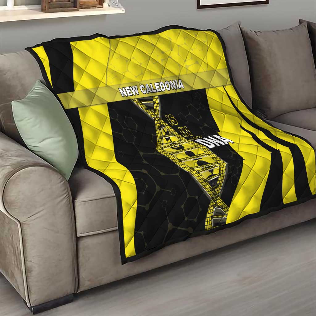 New Caledonia Is In My DNA Quilt - Polynesian Pride