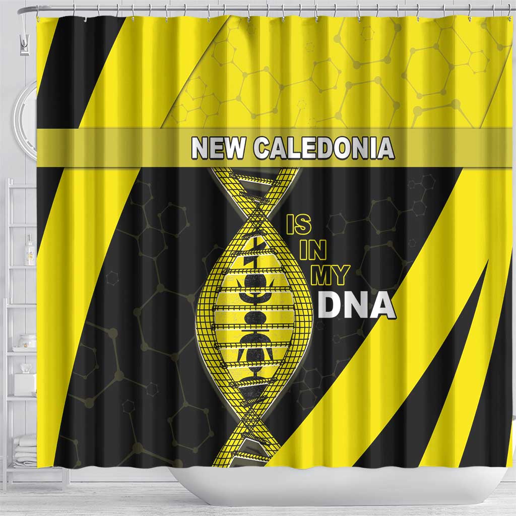 New Caledonia Is In My DNA Shower Curtain - Polynesian Pride