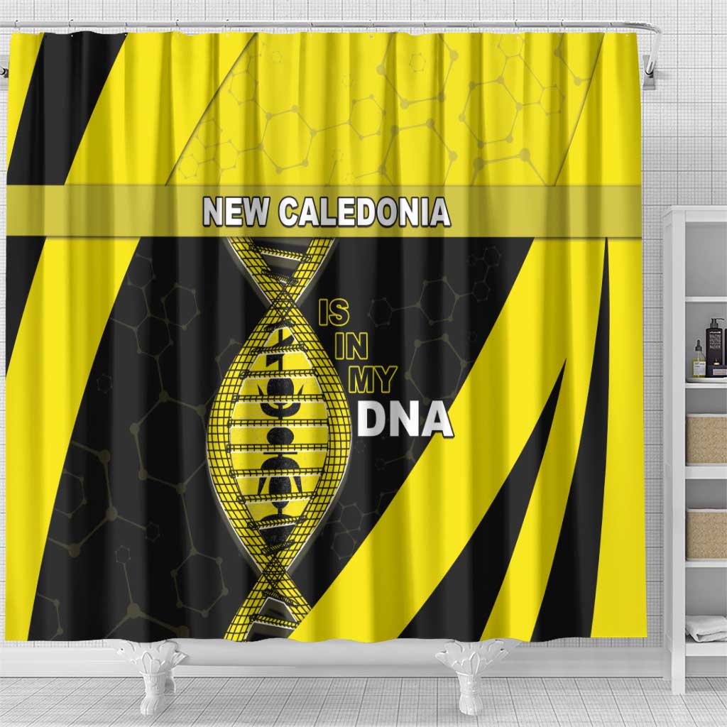 New Caledonia Is In My DNA Shower Curtain - Polynesian Pride