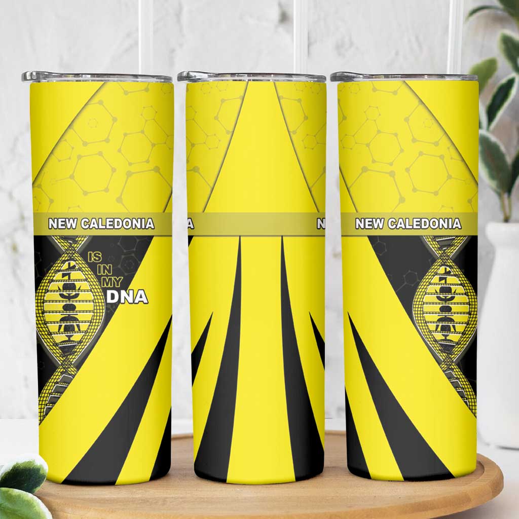 New Caledonia Is In My DNA Skinny Tumbler - Polynesian Pride