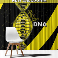New Caledonia Is In My DNA Window Curtain - Polynesian Pride