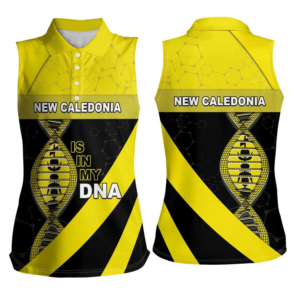 New Caledonia Is In My DNA Women Sleeveless Polo Shirt - Polynesian Pride