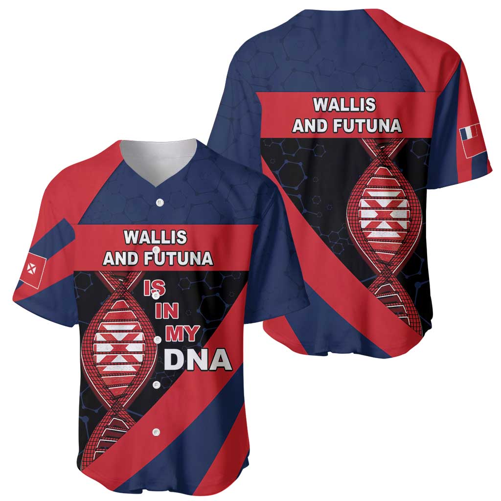 Wallis And Futuna Is In My DNA Baseball Jersey - Polynesian Pride