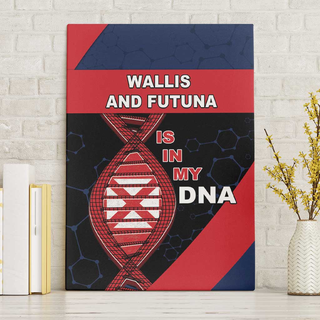 Wallis And Futuna Is In My DNA Canvas Wall Art - Polynesian Pride