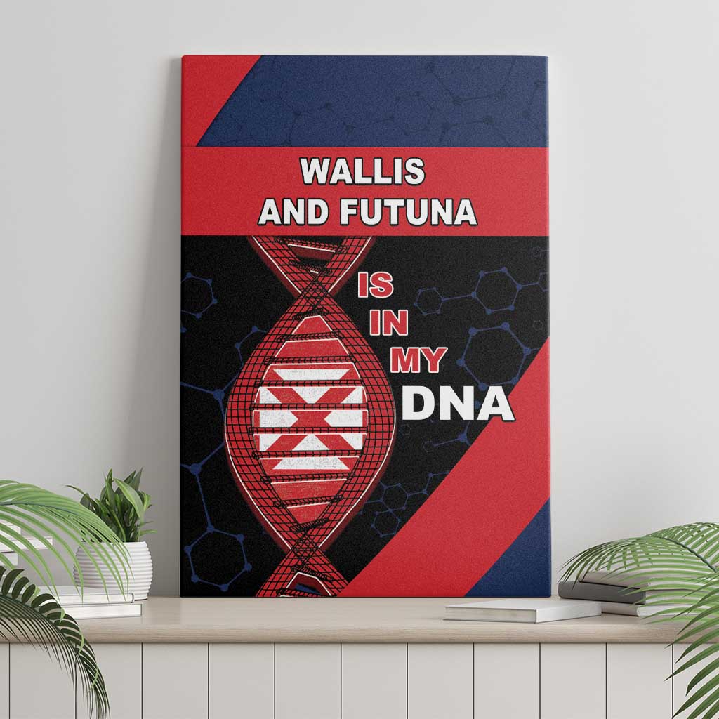 Wallis And Futuna Is In My DNA Canvas Wall Art - Polynesian Pride