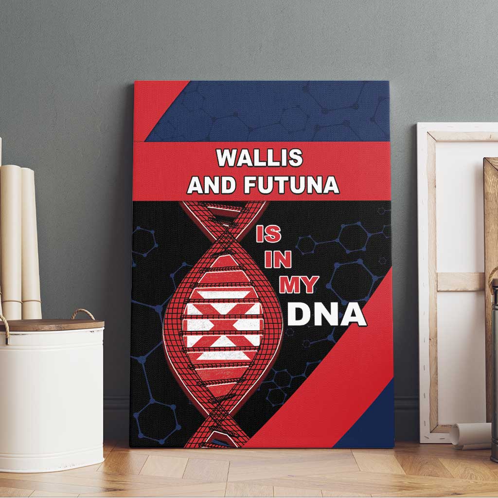 Wallis And Futuna Is In My DNA Canvas Wall Art - Polynesian Pride