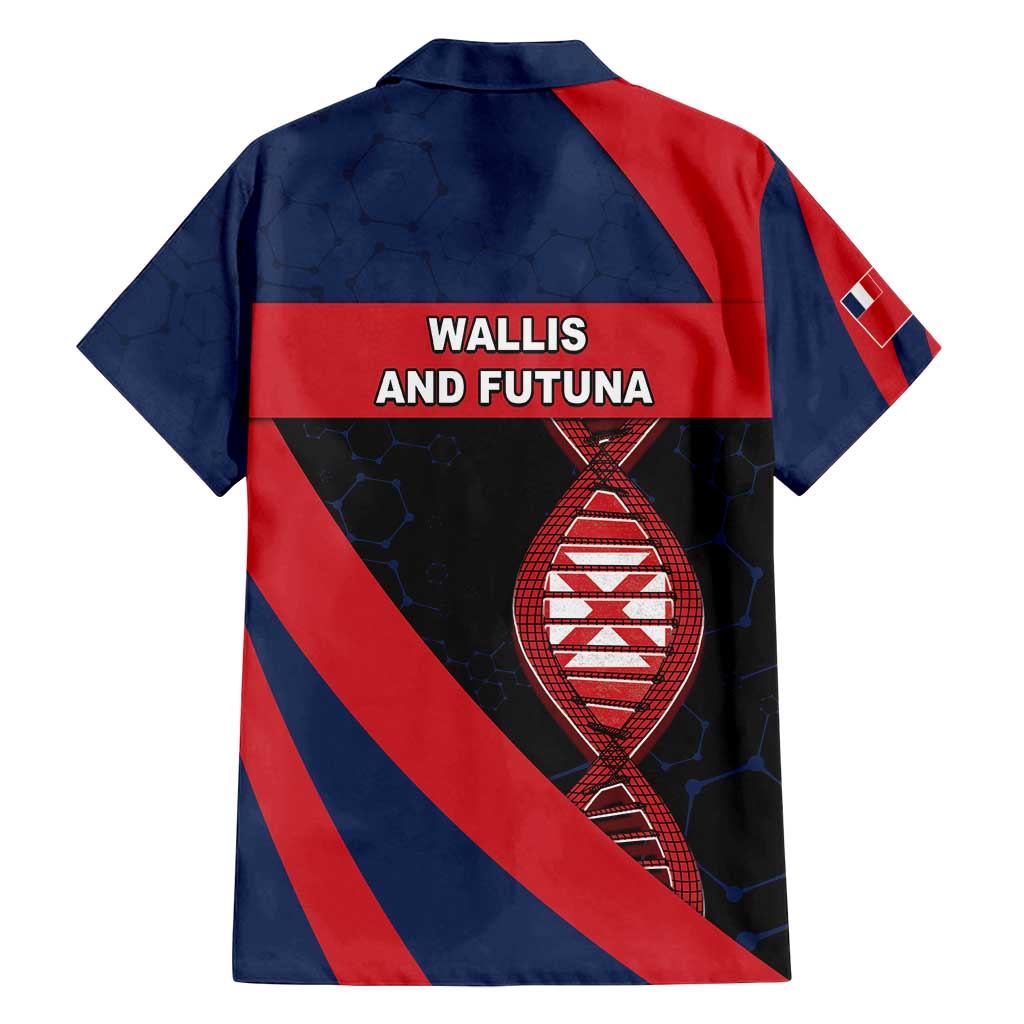 Wallis And Futuna Is In My DNA Family Matching Tank Maxi Dress and Hawaiian Shirt - Polynesian Pride