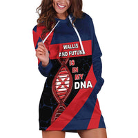Wallis And Futuna Is In My DNA Hoodie Dress - Polynesian Pride