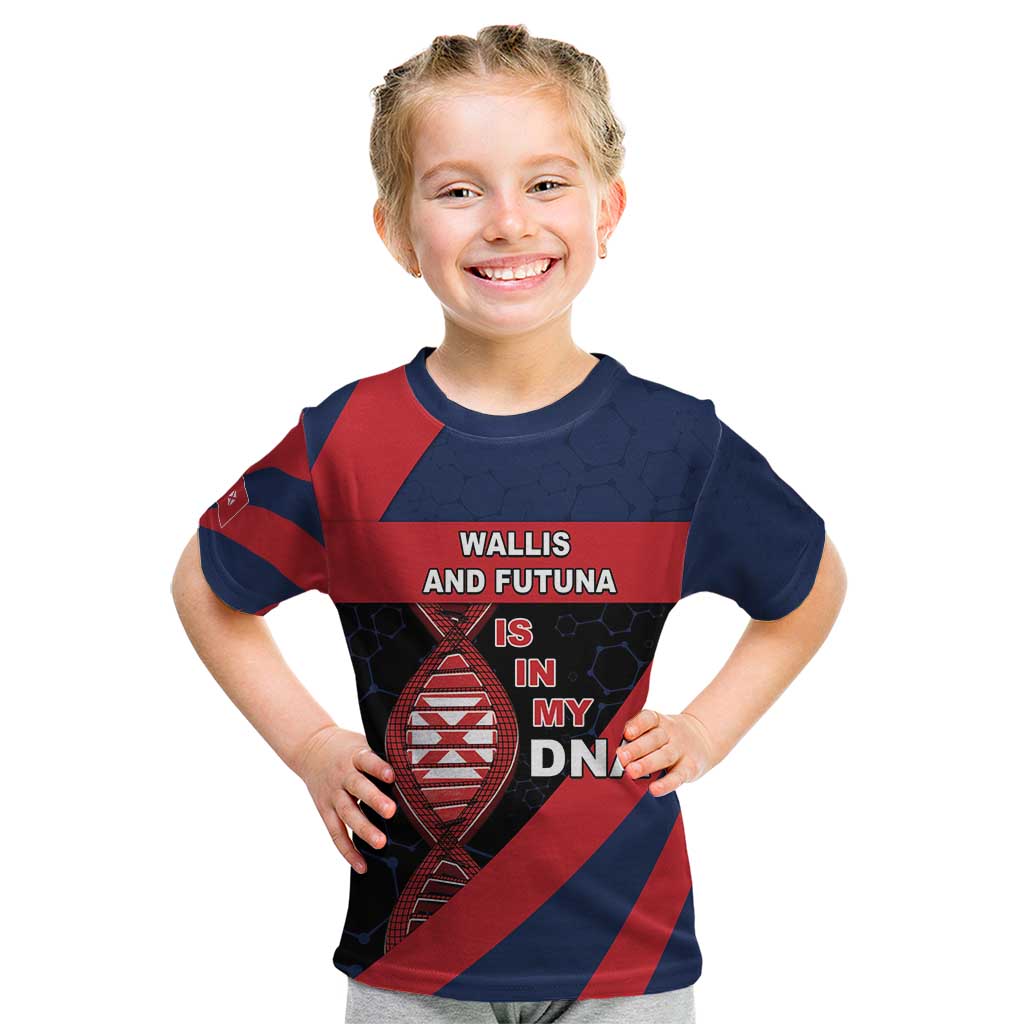 Wallis And Futuna Is In My DNA Kid T Shirt - Polynesian Pride