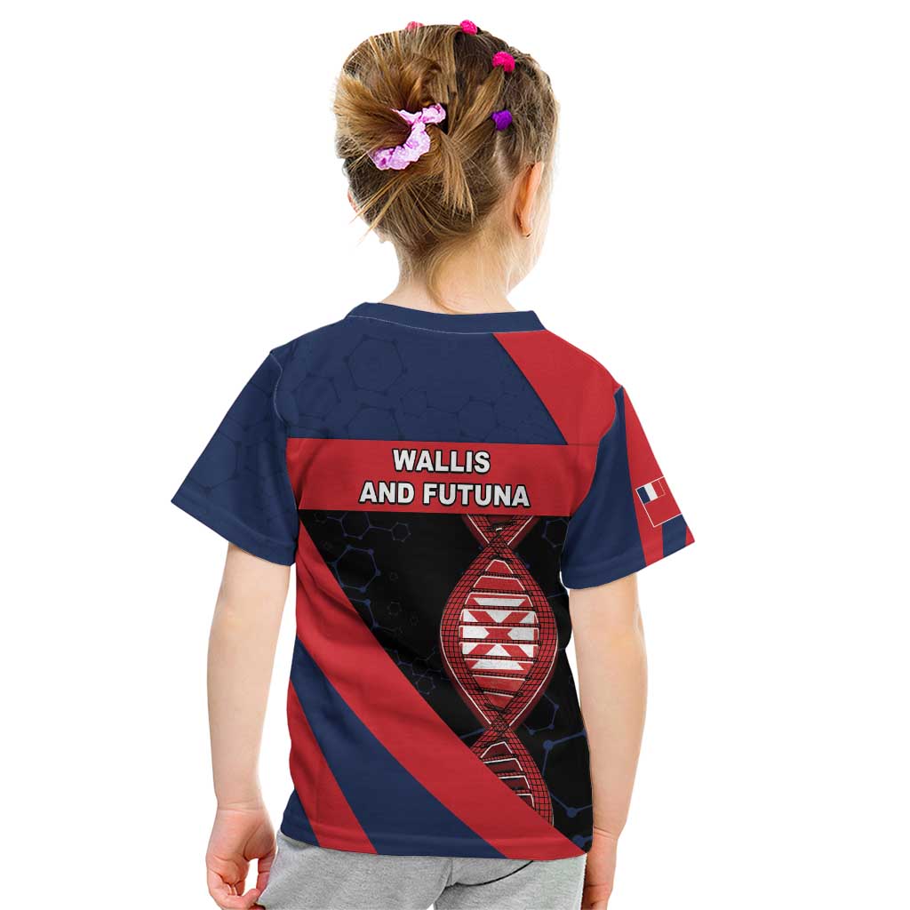 Wallis And Futuna Is In My DNA Kid T Shirt - Polynesian Pride