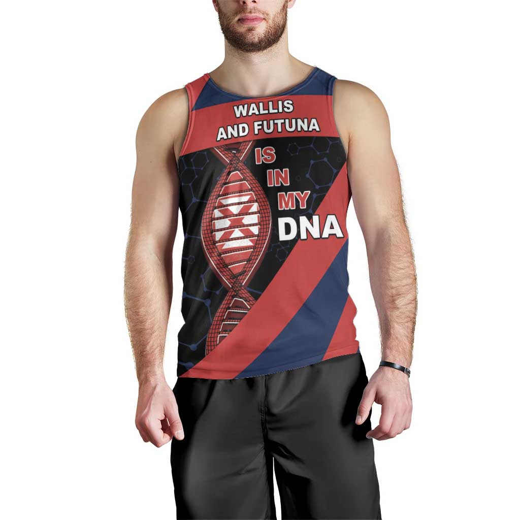 Wallis And Futuna Is In My DNA Men Tank Top - Polynesian Pride