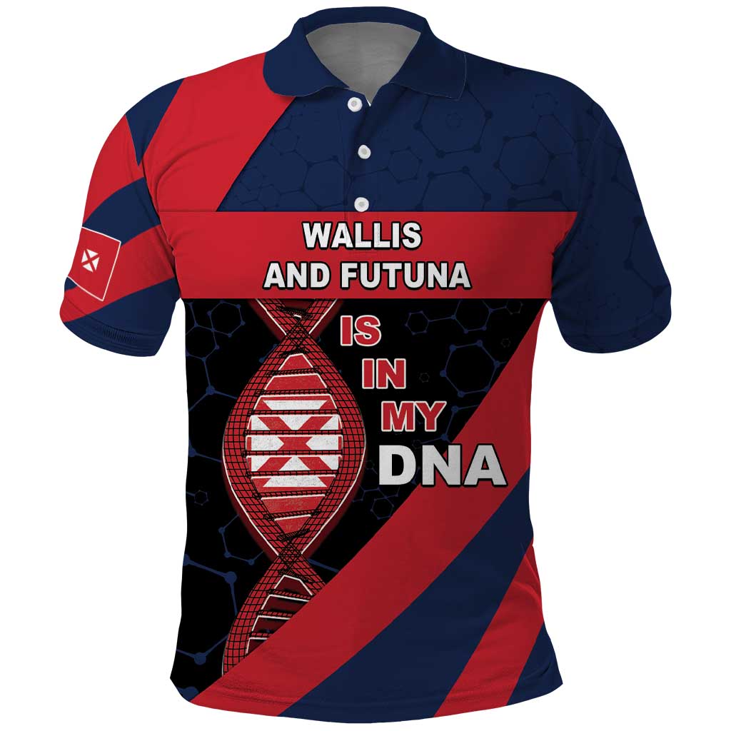 Wallis And Futuna Is In My DNA Polo Shirt - Polynesian Pride