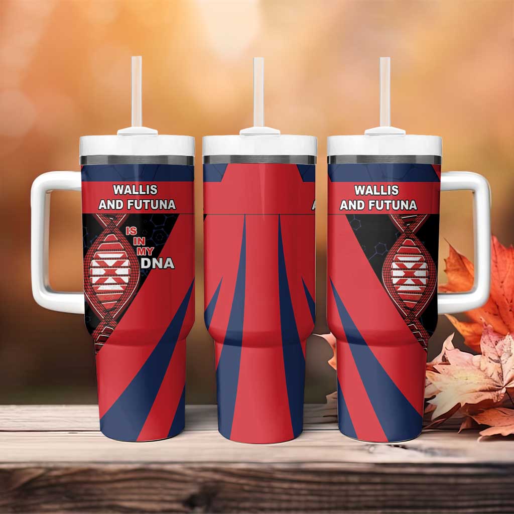 Wallis And Futuna Is In My DNA Tumbler With Handle - Polynesian Pride