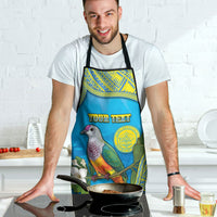 Personalised Palau Biib Bird Apron Rur Flower And Rock Islands Patterns