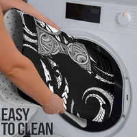 Guam Liberation Day Bathroom Set Black White Latte Stone Tribal Patterns