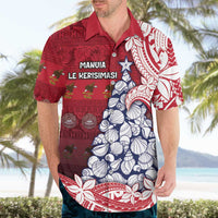 American Samoa Christmas Hawaiian Shirt Seashell Xmas Tree Tribal Waves DT05 - Polynesian Pride