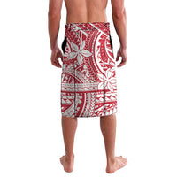 American Samoa Christmas Lavalava Seashell Xmas Tree Tribal Waves - Polynesian Pride