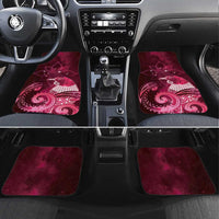 New Zealand Matariki Car Mats Maori Tui Bird Magenta Galaxy