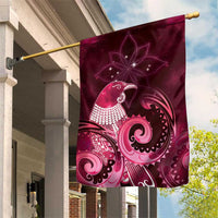 New Zealand Matariki Garden Flag Maori Tui Bird Magenta Galaxy