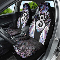 New Zealand Aotearoa Car Seat Cover Pikorua Single Twist Pink Paua Shell