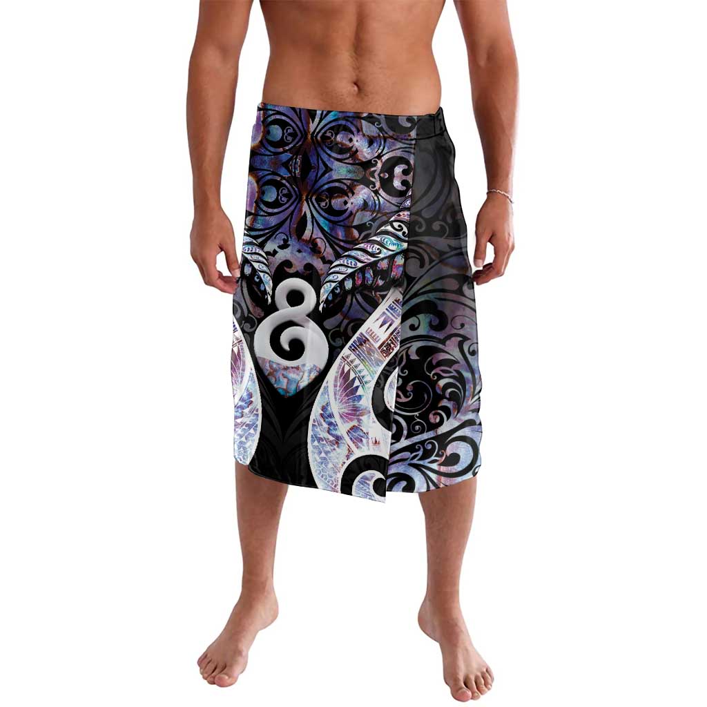 New Zealand Aotearoa Lavalava Pikorua Single Twist Pink Paua Shell