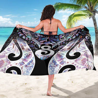 New Zealand Aotearoa Sarong Pikorua Single Twist Pink Paua Shell