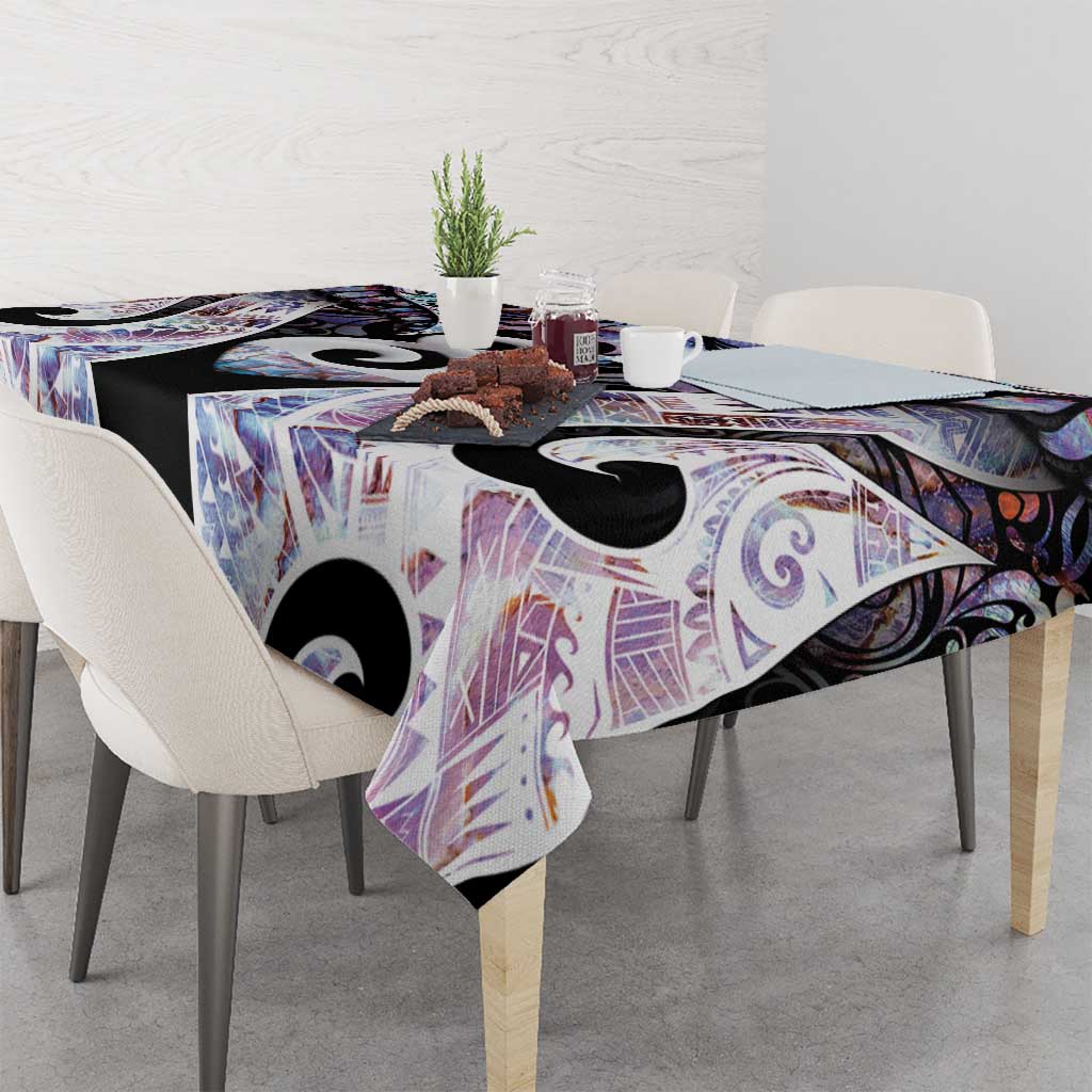New Zealand Aotearoa Tablecloth Pikorua Single Twist Pink Paua Shell DT05 - Polynesian Pride