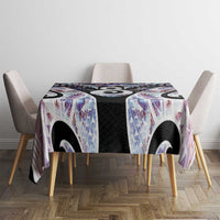 New Zealand Aotearoa Tablecloth Pikorua Single Twist Pink Paua Shell DT05 - Polynesian Pride