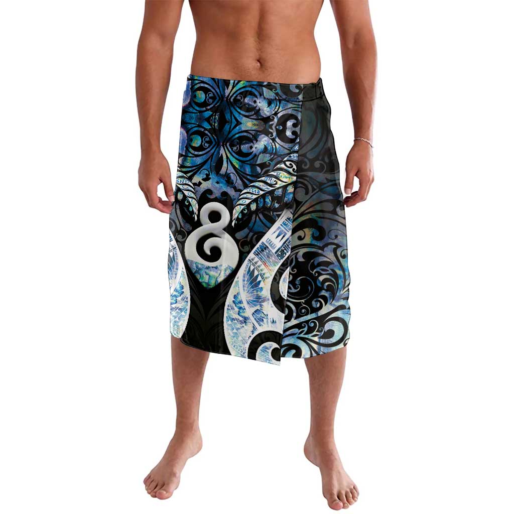 New Zealand Aotearoa Lavalava Pikorua Single Twist Green Paua Shell