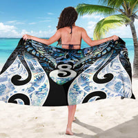 New Zealand Aotearoa Sarong Pikorua Single Twist Green Paua Shell