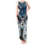 New Zealand Aotearoa Tank Maxi Dress Pikorua Single Twist Green Paua Shell