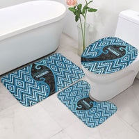 Aotearoa Atua Ranginui Bathroom Set Maori Sky Father Koru Patterns