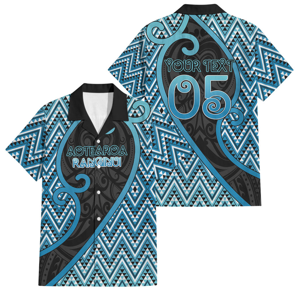 Custom Aotearoa Atua Ranginui Family Matching Puletasi and Hawaiian Shirt Maori Sky Father Koru Patterns