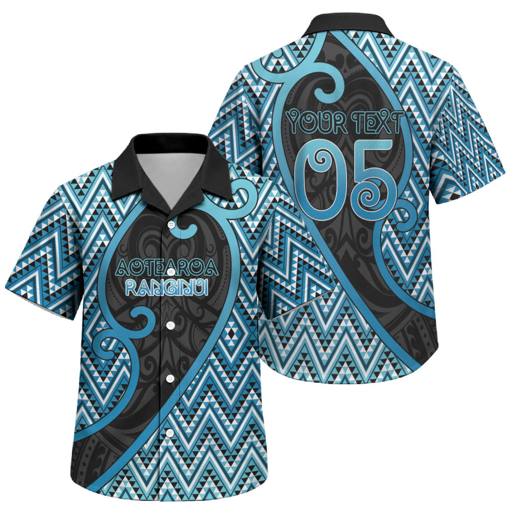 Custom Aotearoa Atua Ranginui Family Matching Puletasi and Hawaiian Shirt Maori Sky Father Koru Patterns