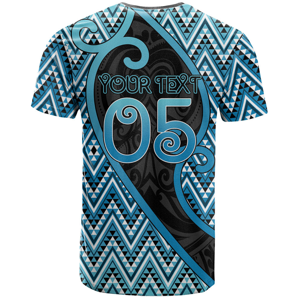 Custom Aotearoa Atua Ranginui T Shirt Maori Sky Father Koru Patterns