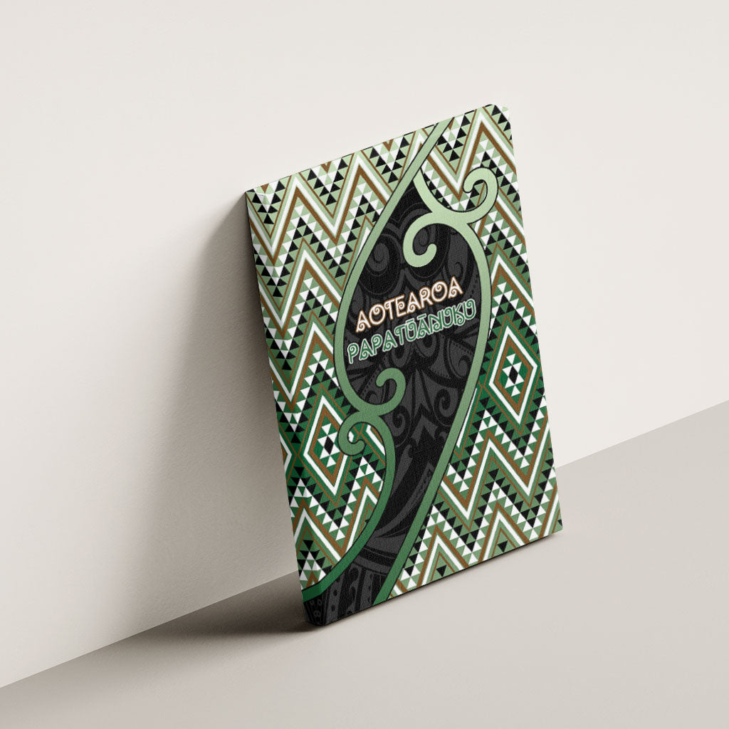 Aotearoa Atua Papatuanuku Canvas Wall Art Earth Mother Father Koru Patterns