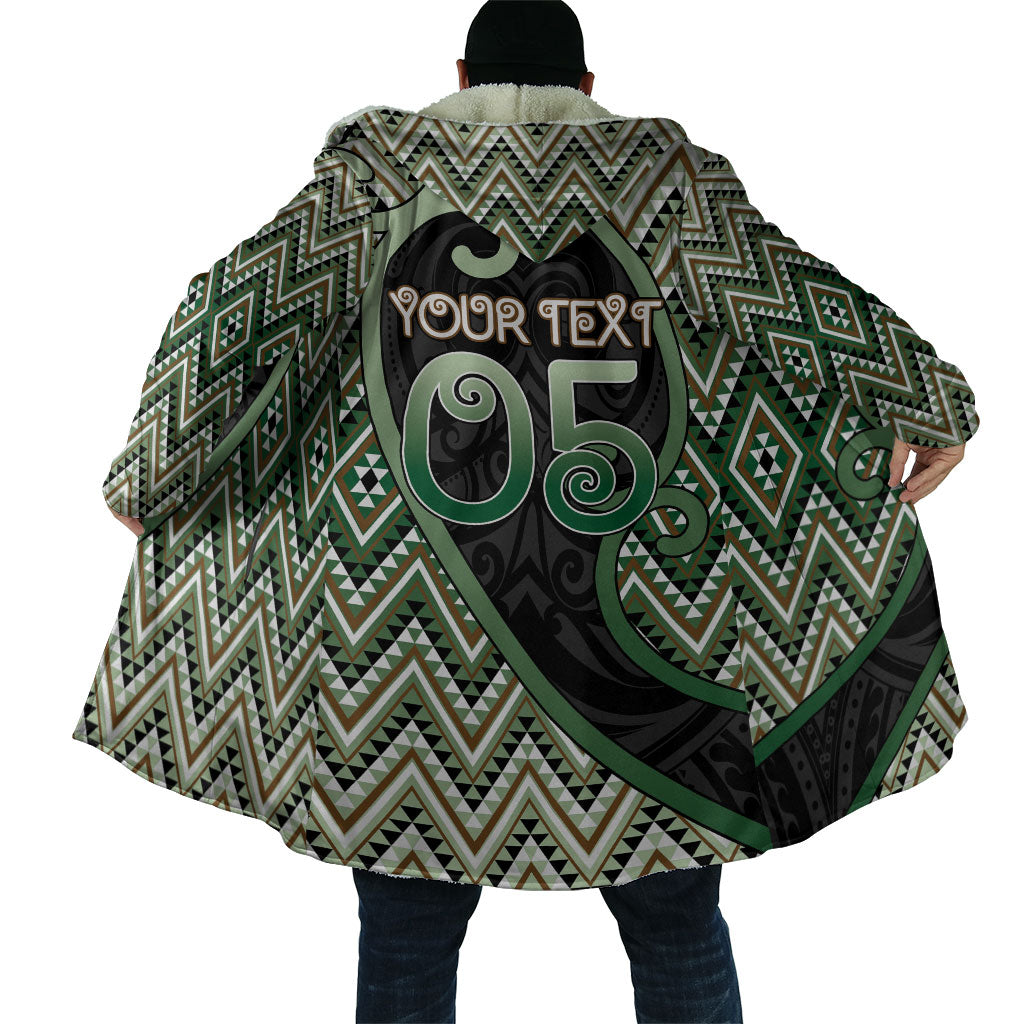 Custom Aotearoa Atua Papatuanuku Cloak Earth Mother Father Koru Patterns