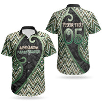 Custom Aotearoa Atua Papatuanuku Couples Matching Off Shoulder Maxi Dress and Hawaiian Shirt Earth Mother Father Koru Patterns