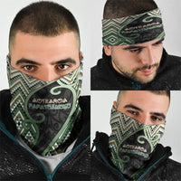 Aotearoa Atua Papatuanuku Neck Gaiter Earth Mother Father Koru Patterns