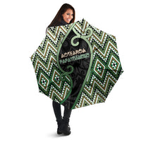 Aotearoa Atua Papatuanuku Umbrella Earth Mother Father Koru Patterns