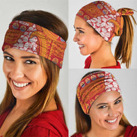 French Polynesia Christmas Neck Gaiter Seashell Xmas Tree Tribal Waves DT05 - Polynesian Pride