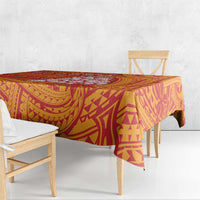 French Polynesia Christmas Tablecloth Seashell Xmas Tree Tribal Waves DT05 - Polynesian Pride