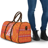 French Polynesia Christmas Travel Bag Seashell Xmas Tree Tribal Waves DT05 - Polynesian Pride