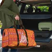 French Polynesia Christmas Travel Bag Seashell Xmas Tree Tribal Waves DT05 - Polynesian Pride